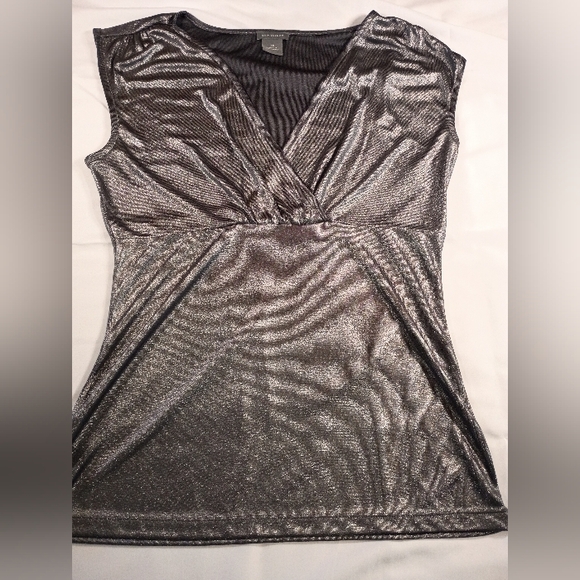 Ann Taylor Tops - Ann Taylor Black Textured Top